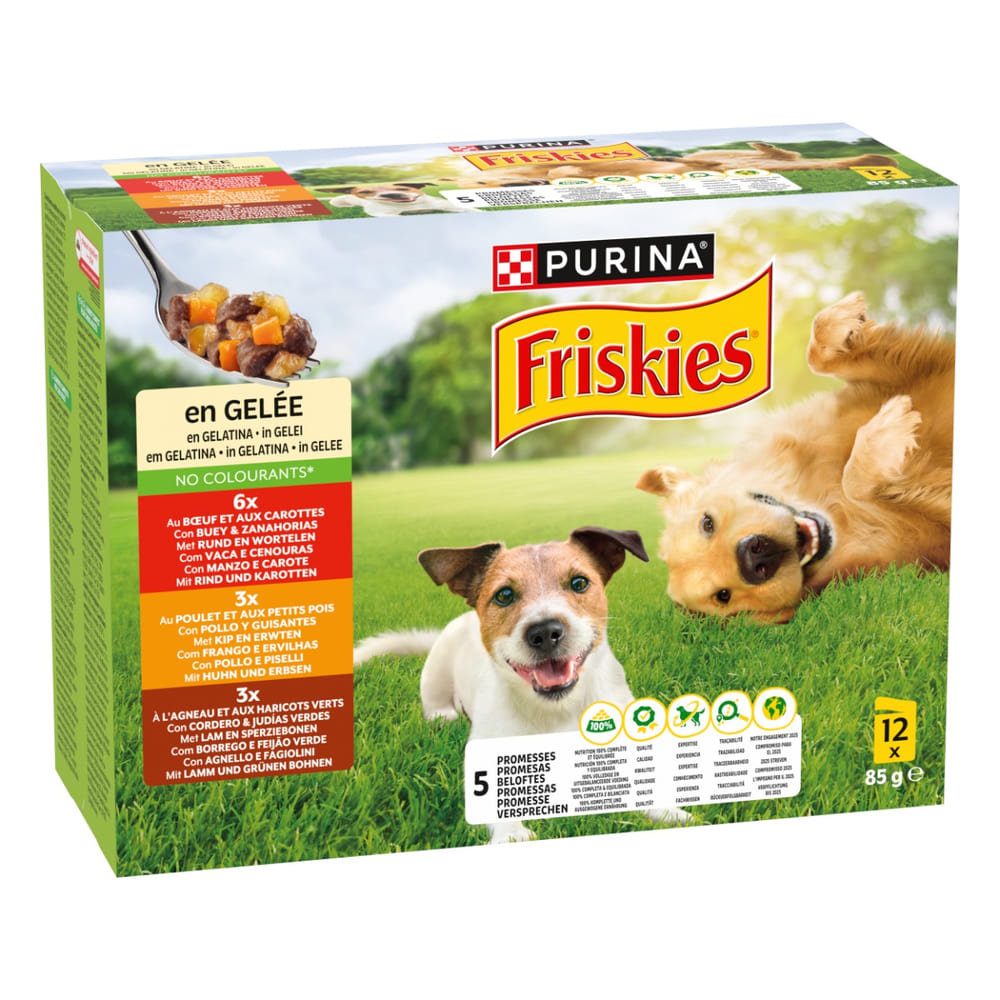 Dog Adult gelée de poulet, bœuf et agneau