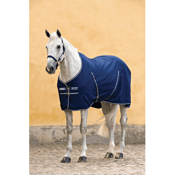Couverture d'écurie Rambo Stable Sheet - bleu marine