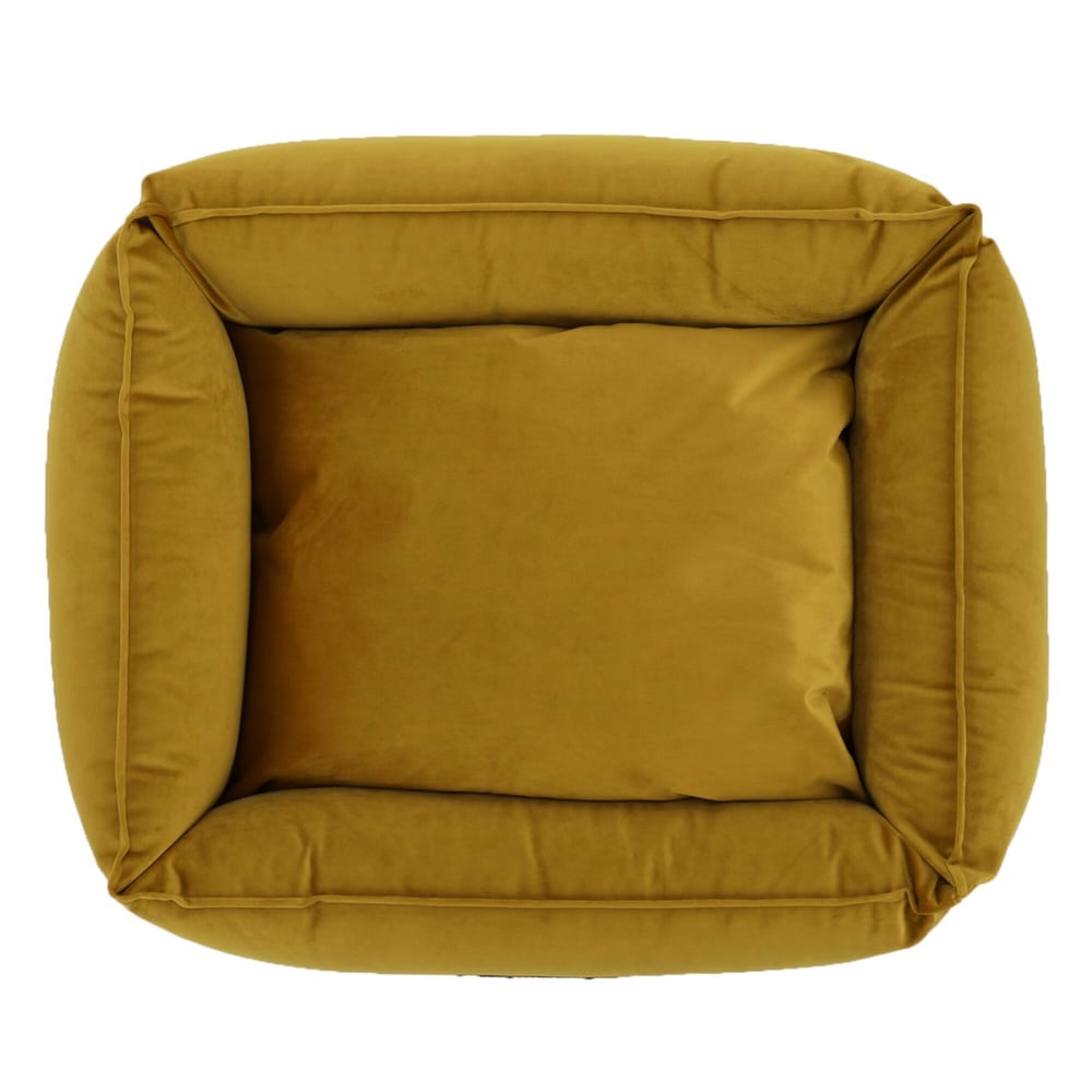 Hundebett Velours Ocker online kaufen | iPet.ch