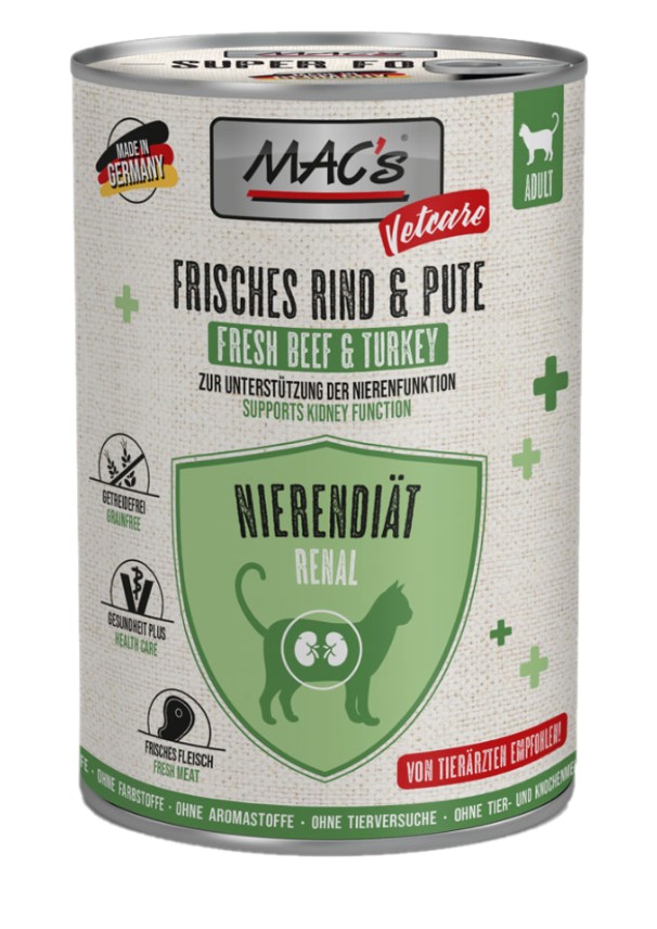 CAT Vetcare Renal Boeuf & Dinde