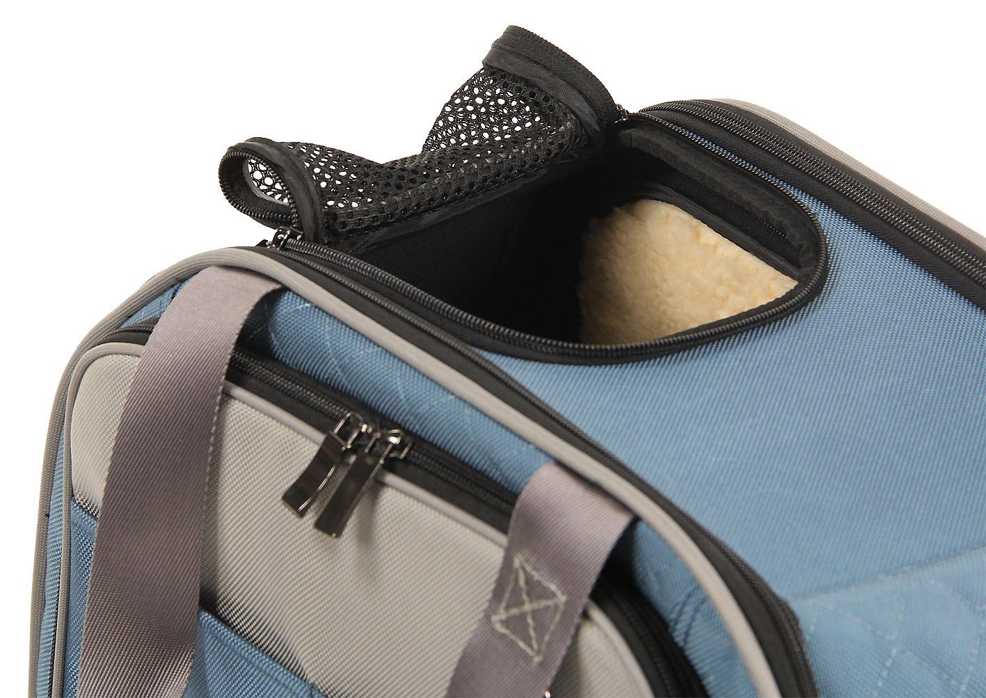 Sac à dos de transport Jet, bleu acier