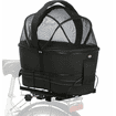 Bicycle basket for luggage carrier