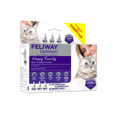 Diffuseur de phéromones FELIWAY Optimum Kit Complet pour chat