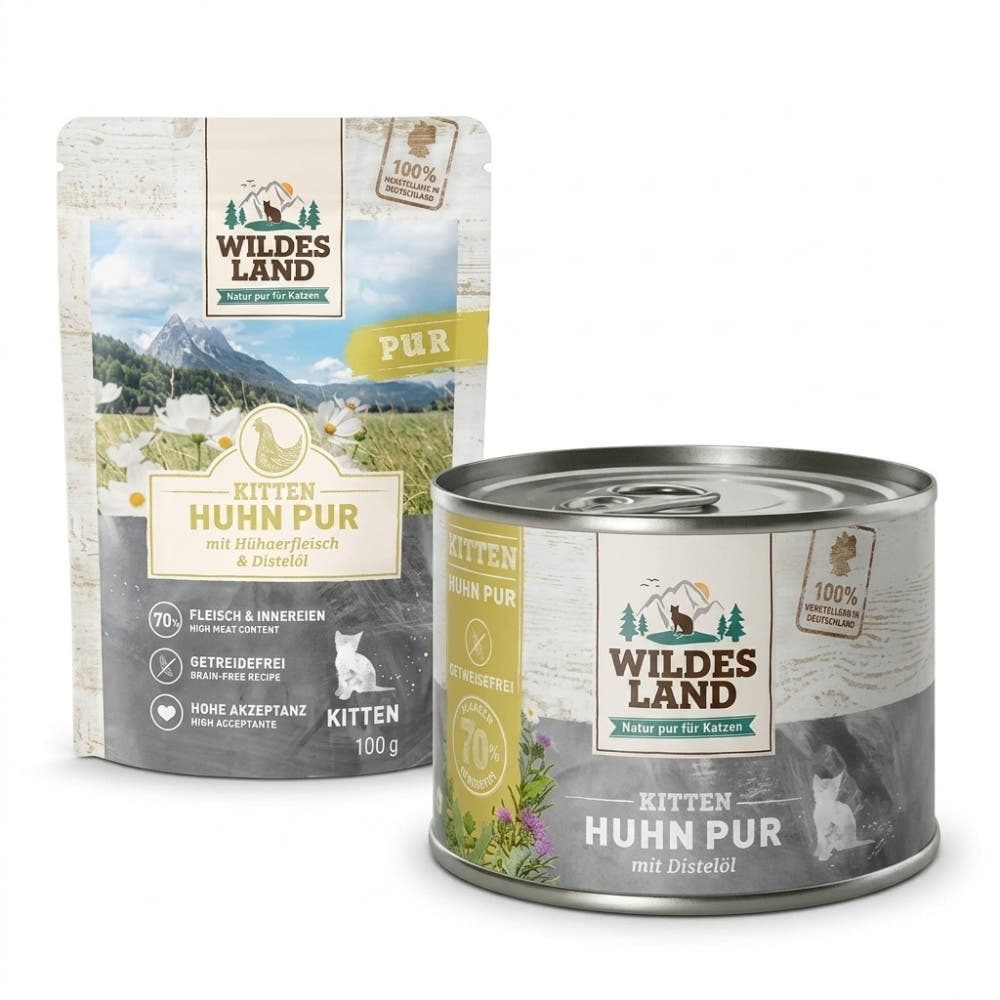 Feline Kitten Huhn PUR mit Distelöl