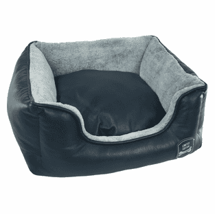 Hunde- & Katzenbett Leoni dunkelblau