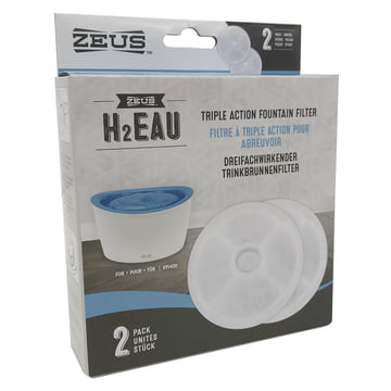 Zeus H2Eau Triple Action Filter, 2er Pack