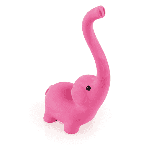 swisspet Latex-Elefant, rosa, mit Quietscher, L = 21cm