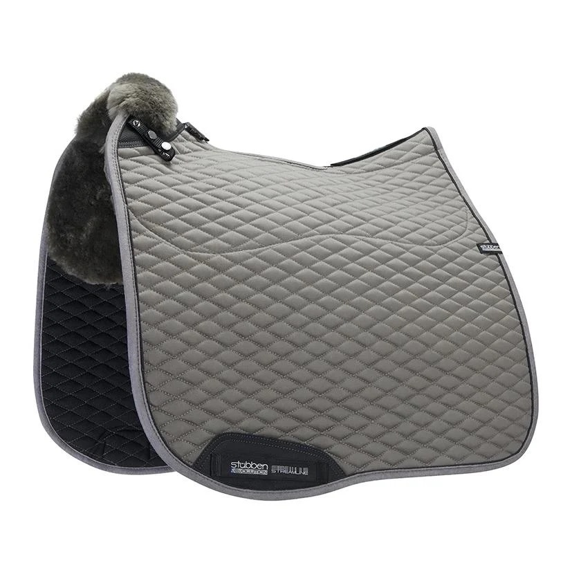 Streamline lambskin saddle pad dressage - L