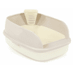 Brick litter box with scoop