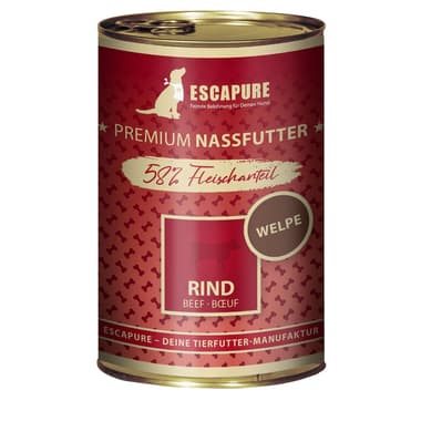 Welpenmenü Rind Dose