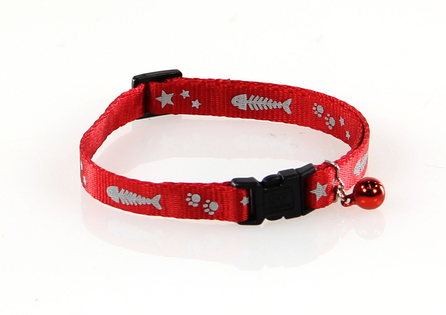 ReflectLine Katzenhalsband mit Fischmotiv