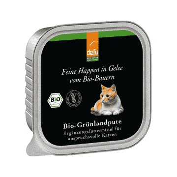 Chat Bio Dinde - Petites bouchées en gelée