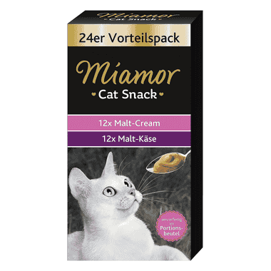 Miamor Cat Snacks cr me aux extraits de malt iPet