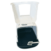 Maison de toilette d'angle swisspet Supro Corner pour chats - port de rechange