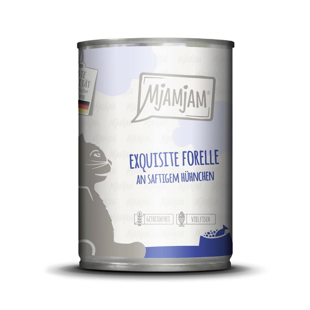 Exquisite Forelle an saftigem Hühnchen