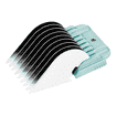 Snap-on metal attachment combs