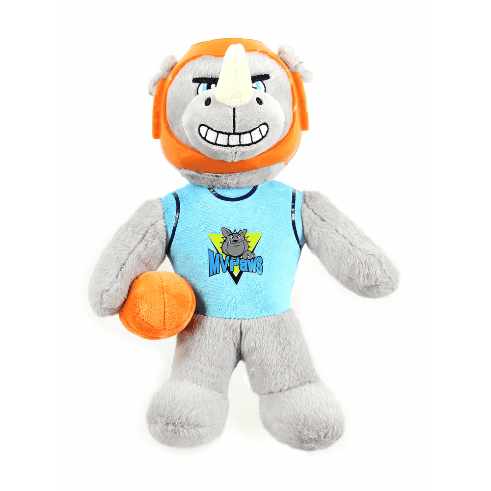 Helmi rhinocéros en peluche
