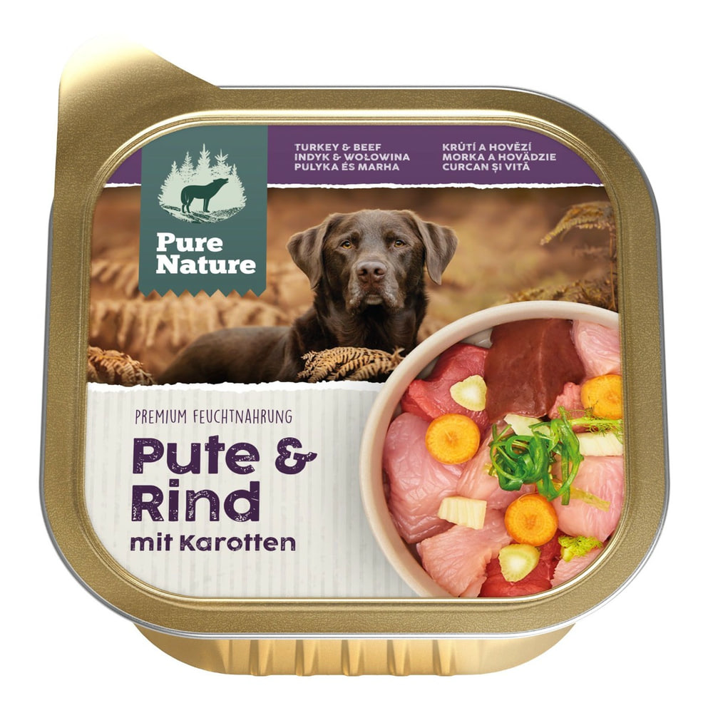 Dog Adult Dinde & Bœuf avec carottes 150 g