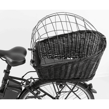 Fahrradkorb mit Gitter
