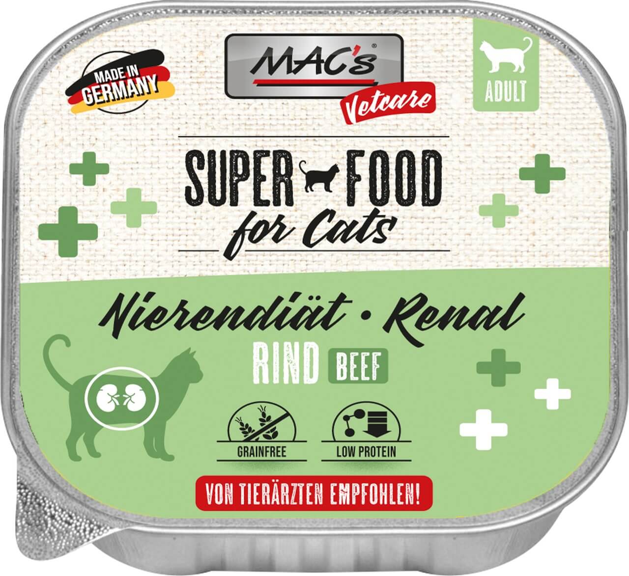 CAT Vetcare Nierendiät Rind