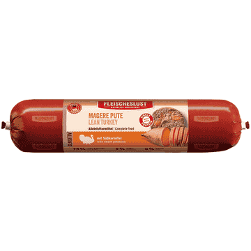 Nassfuttermenü Magere Pute Sensitiv Single Protein