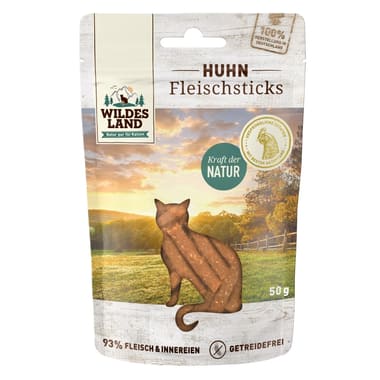 Feline bâtons de viande
