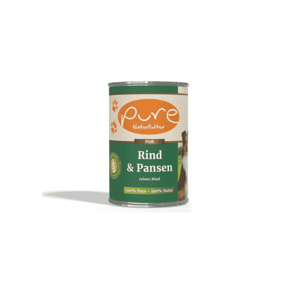 Menu pour chien Bœuf avec panse