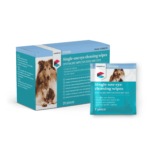 CVet Single-use eye cleaning wipes
