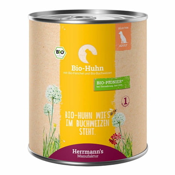 Selection Poulet Bio avec Fenouil et Sarrasin