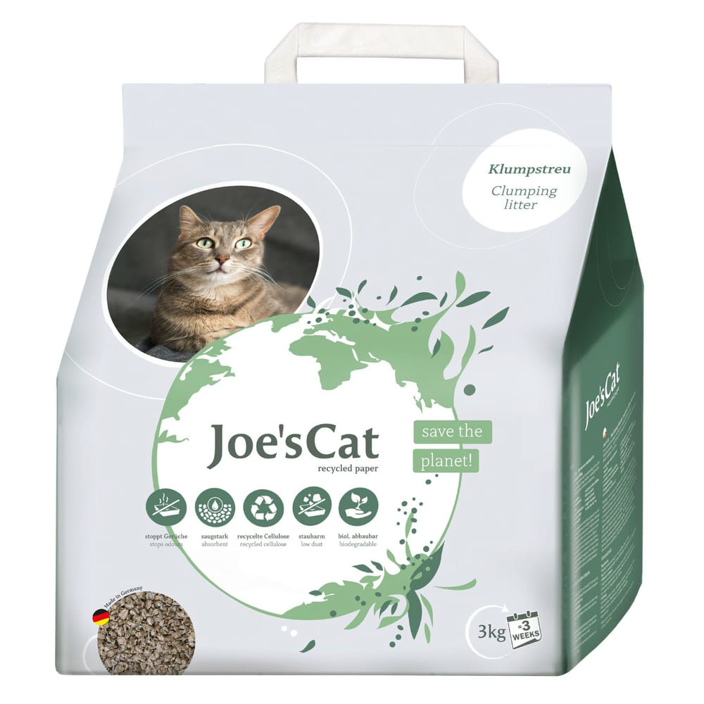 Joe's Cat recycled paper Katzenstreu