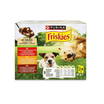 Dog Adult in Sauce, Beef, Chicken, Lamb, and Vegetables