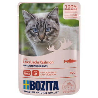 Cat Pouch Häppchen in Sauce mit Lachs