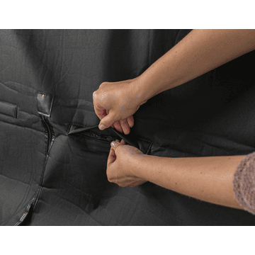 Couverture pour sièges de voiture, séparable