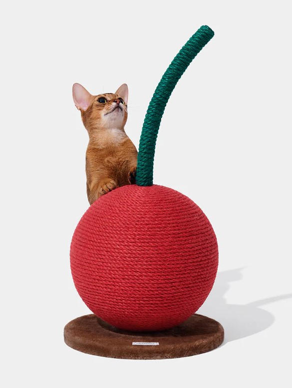 Cherry scratching post