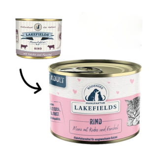 Cat Rind mit Kürbis & Fenchel - Dose