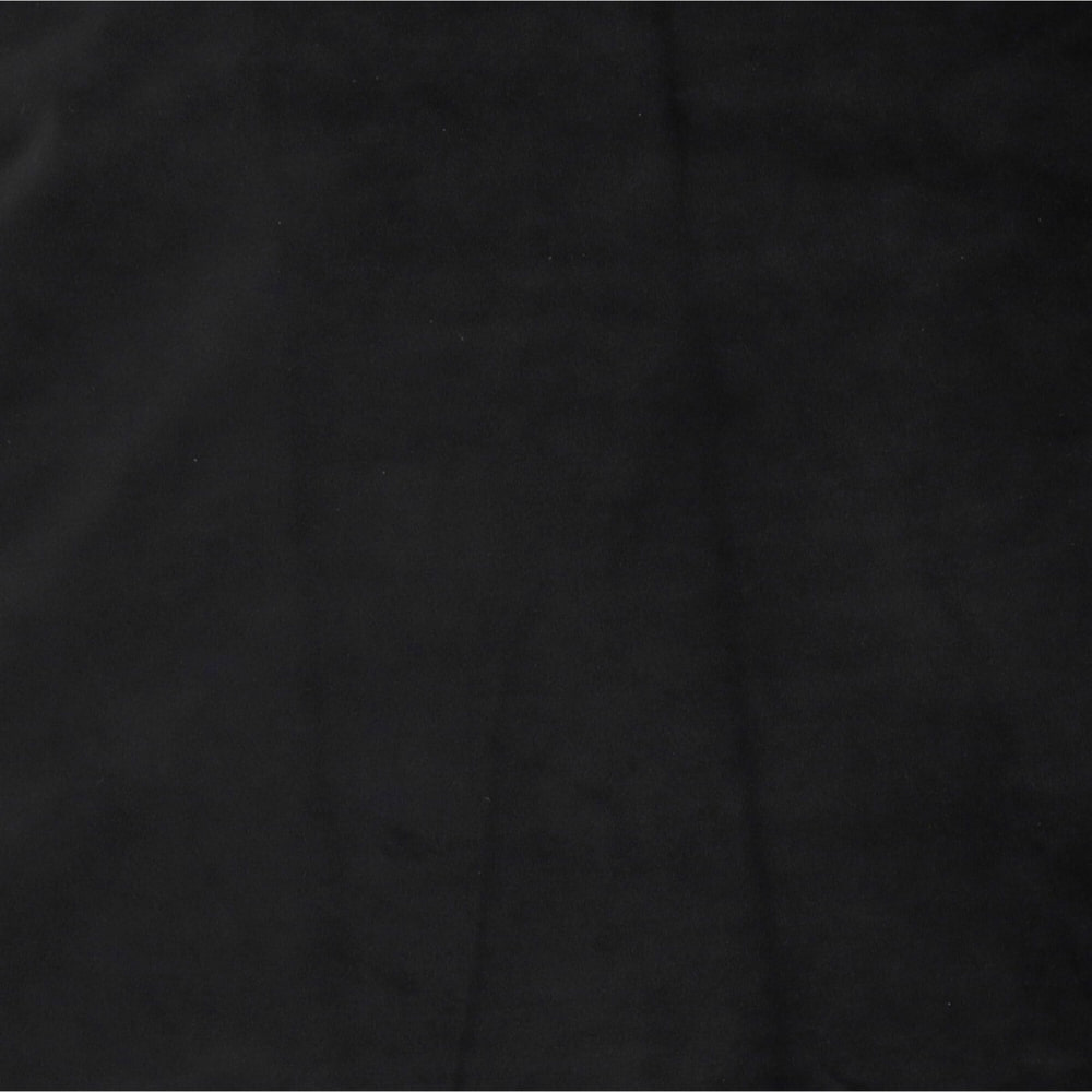 Dog bed velour black