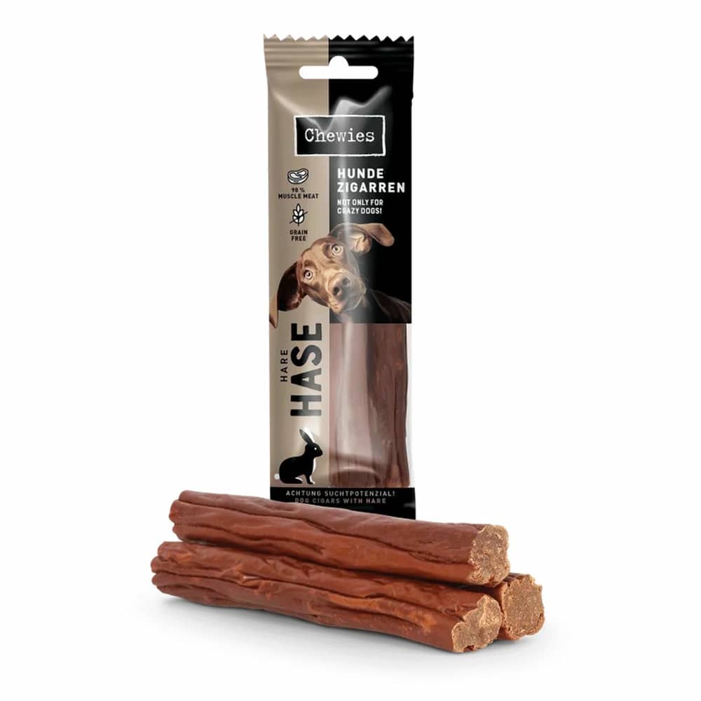 Dog cigars rabbit