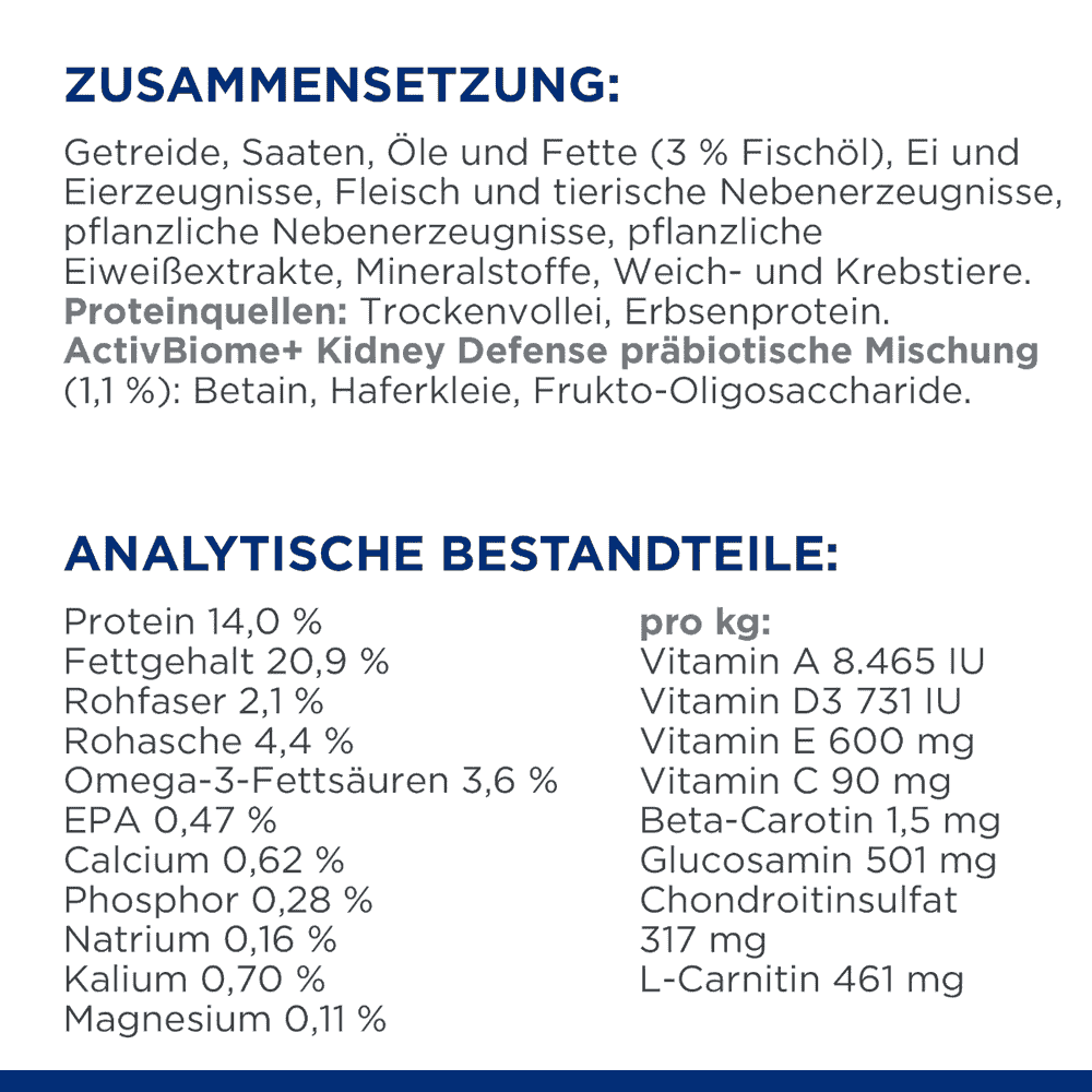 Canine k/d + j/d Kidney + Mobility