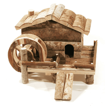 Maison pour hamster moulin à eau