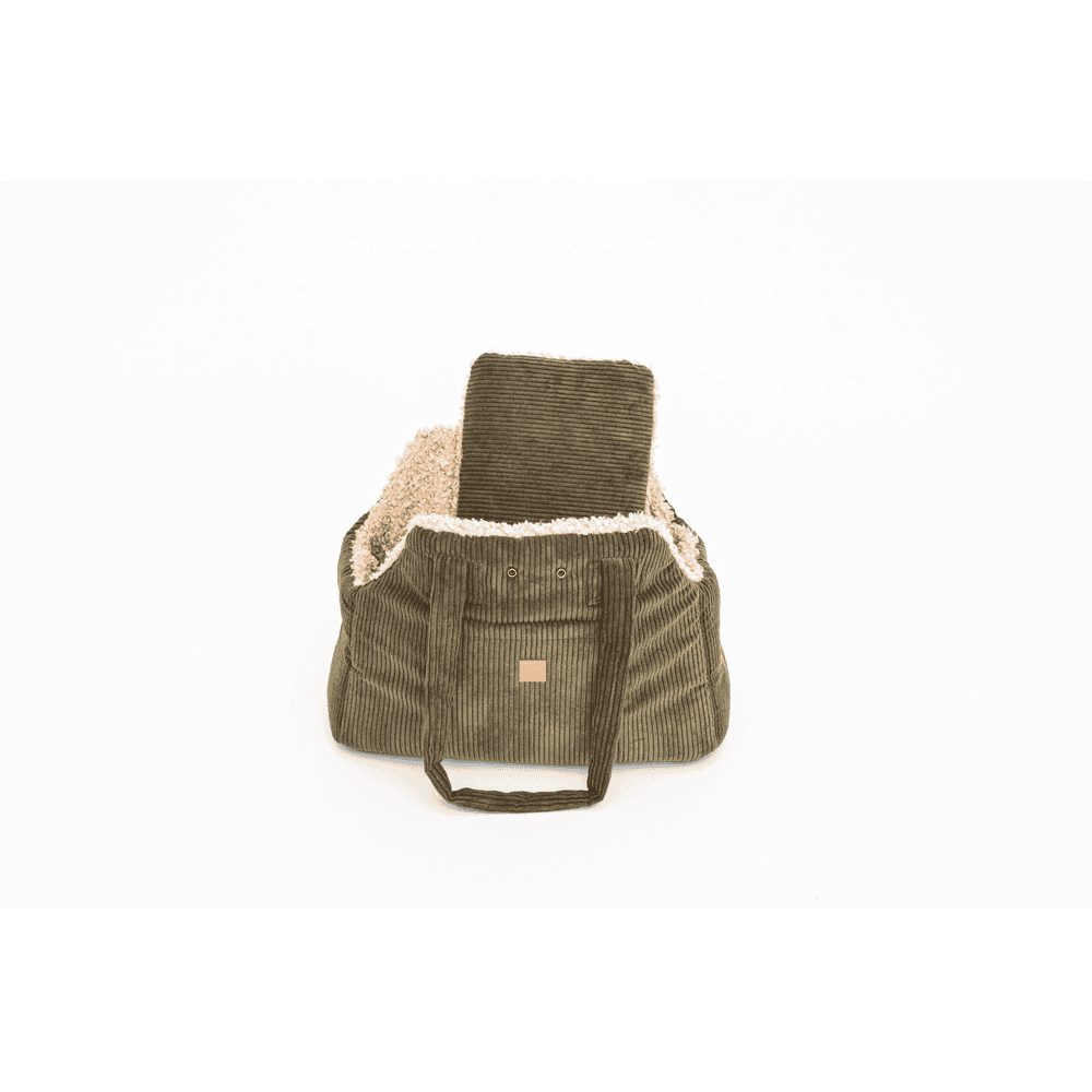 Hundetasche Lucky - Cord/Teddy