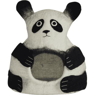 Abri Panda Noir/Blanc