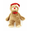 Plush Christmas bear dog toy