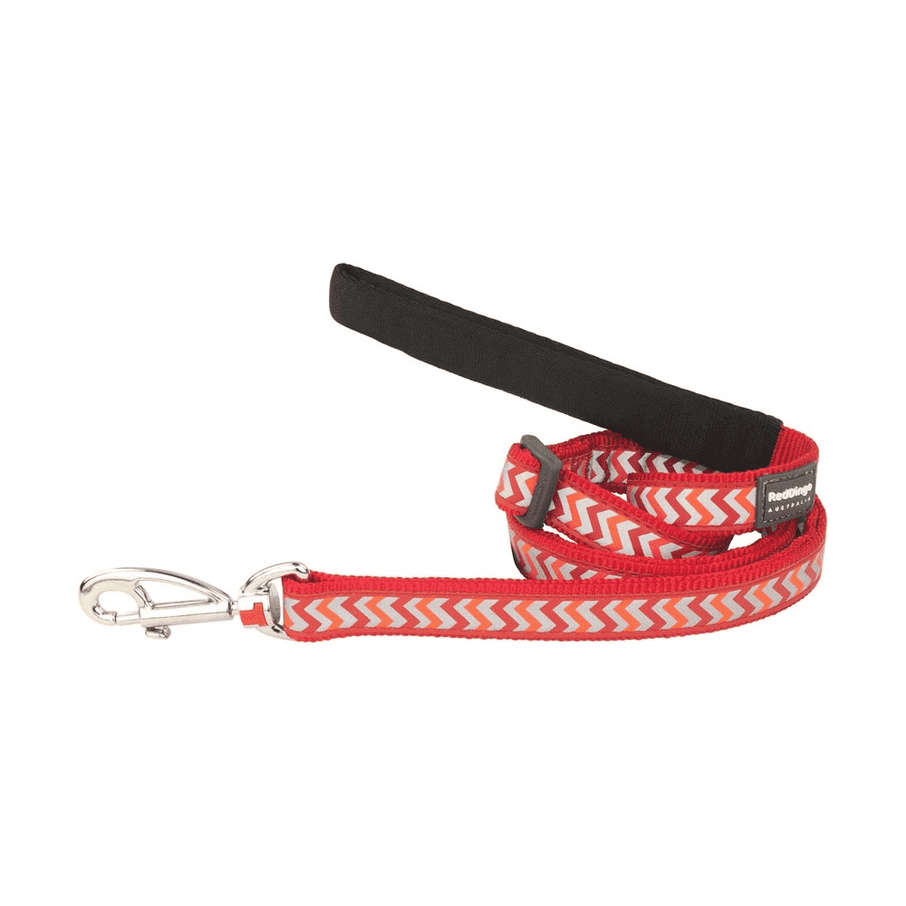 Leine Reflective Ziggy Red