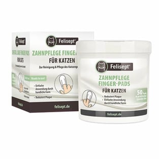 Zahnpflege Finger-Pads für Katzen