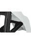 Escalier en plastique gris clair