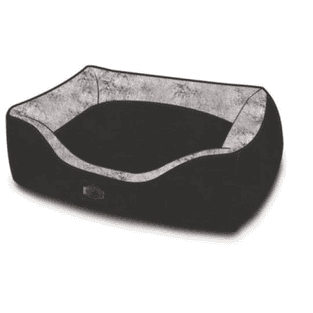 Couverture de lit pour chien et chat Pluo28, noir