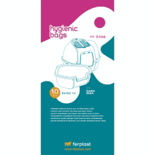 Ferplast FPI 5366, sachets en polyvinyle 10 pcs