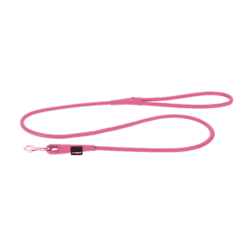 Round Classic leather leash S