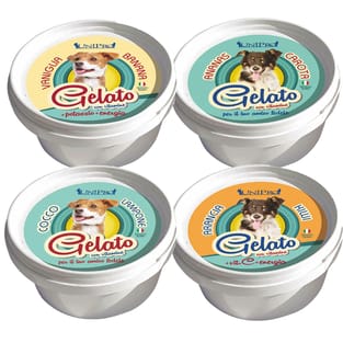 Glace pour chiens