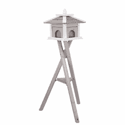 Mangeoire pour oiseaux avec pied & silo